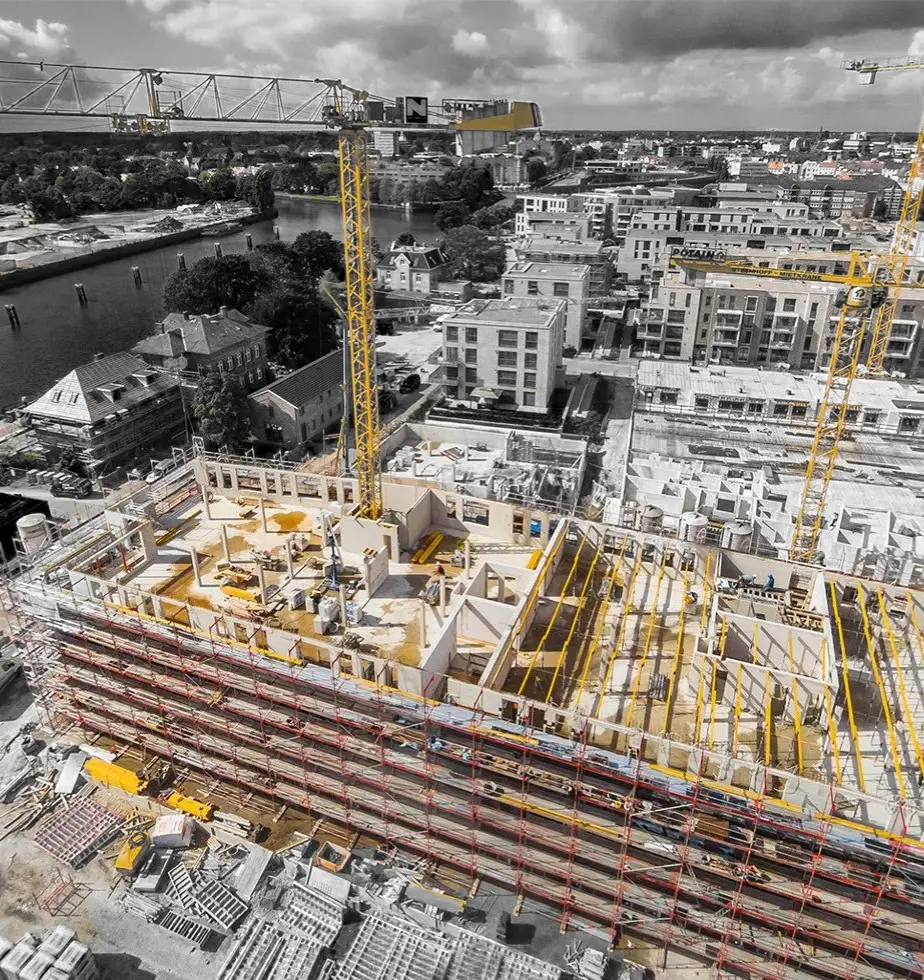 Baustelle Hunteplatz Oldenburg