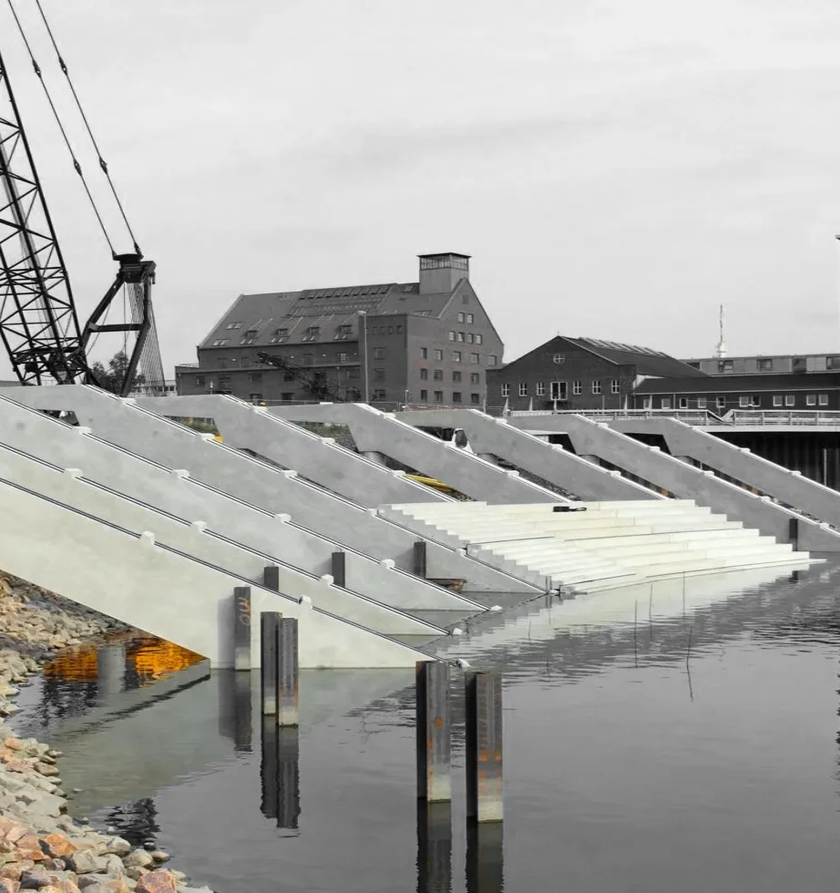 Baustelle Holzhafen Duisburg